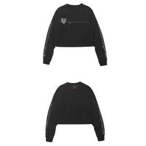 BLACKPINK LONG SLEEVES CROP T-SHIRT